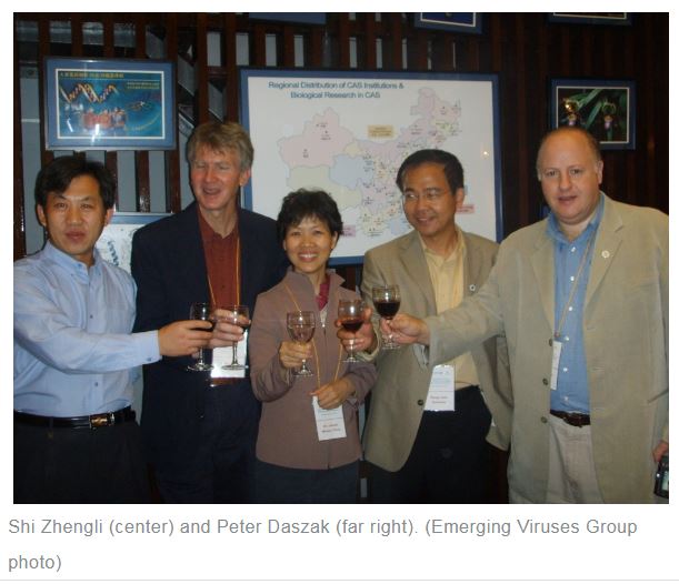 DASZAK AND SHI ZHENGLI