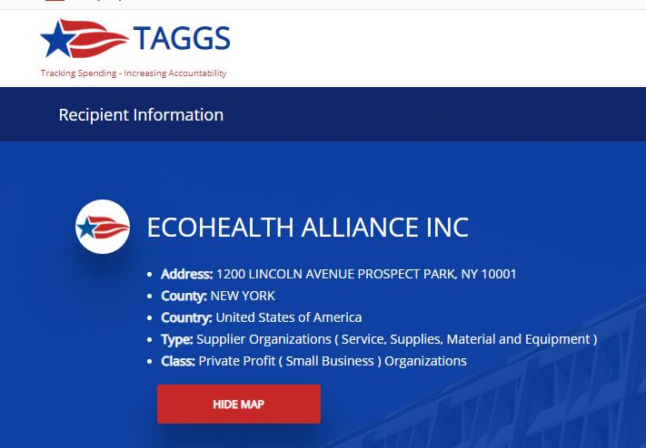 NO SUCH ADDRESS IN NEW YORK